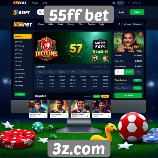 Interface do usuário e experiência no site 55ff bet
